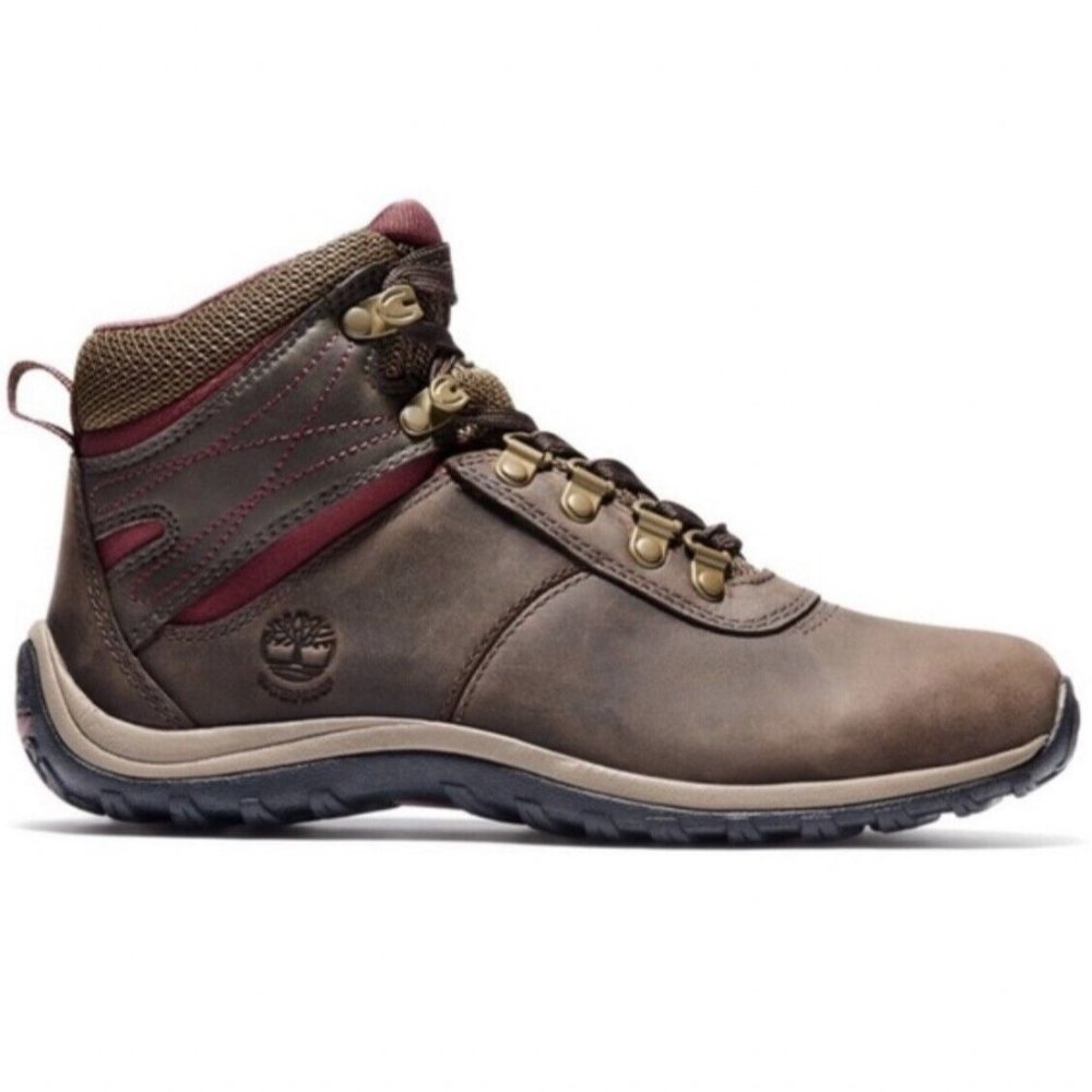 Timberland Norwood Mid Women's Hiking Boots Waterproof Brown | 9505A | Size 6.5